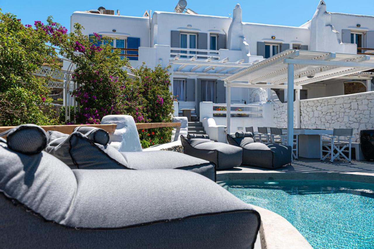 9 Muses Villas Mykonos Ornos  Eksteriør billede
