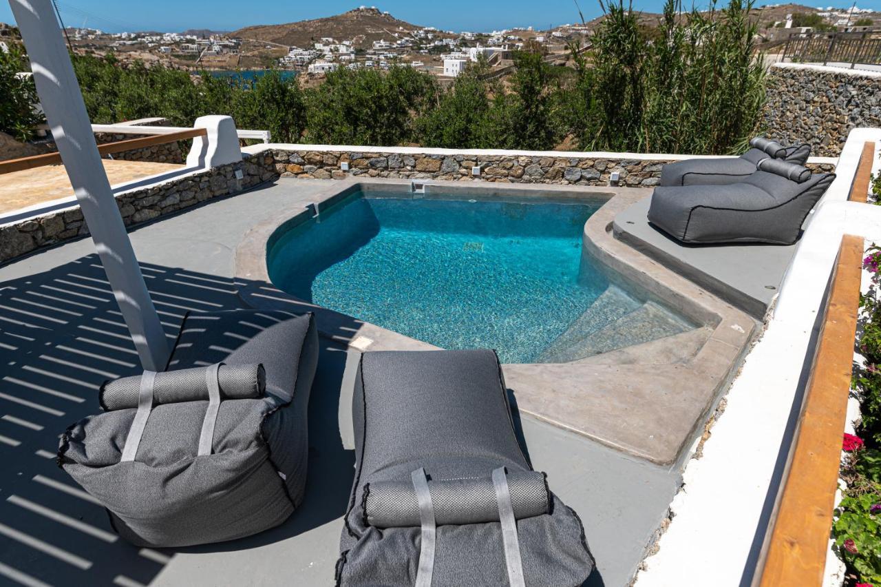 9 Muses Villas Mykonos Ornos  Eksteriør billede