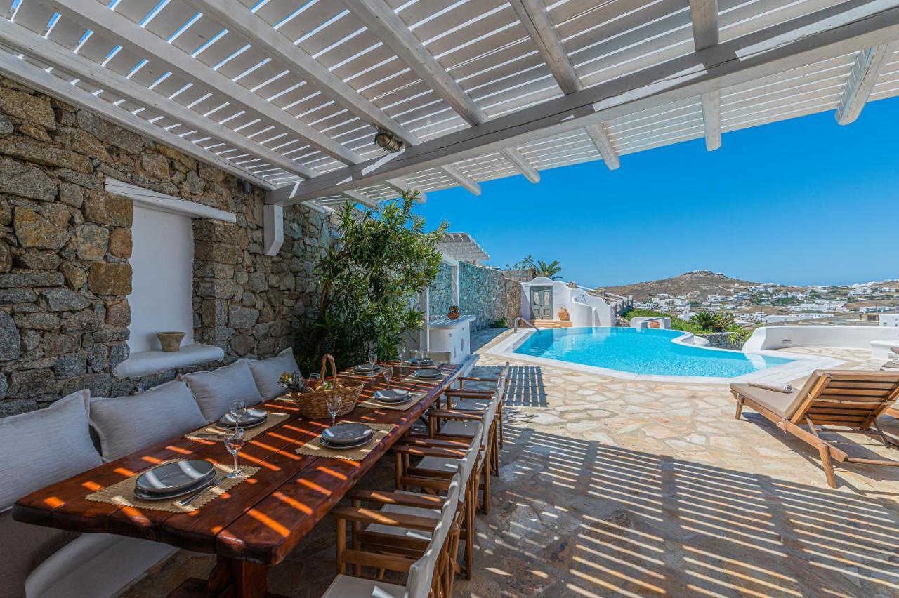 9 Muses Villas Mykonos Ornos  Eksteriør billede