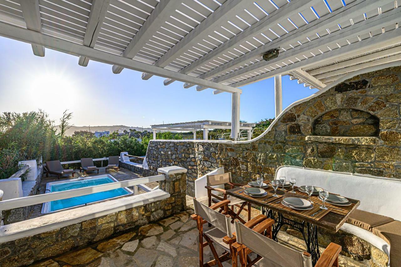 9 Muses Villas Mykonos Ornos  Eksteriør billede