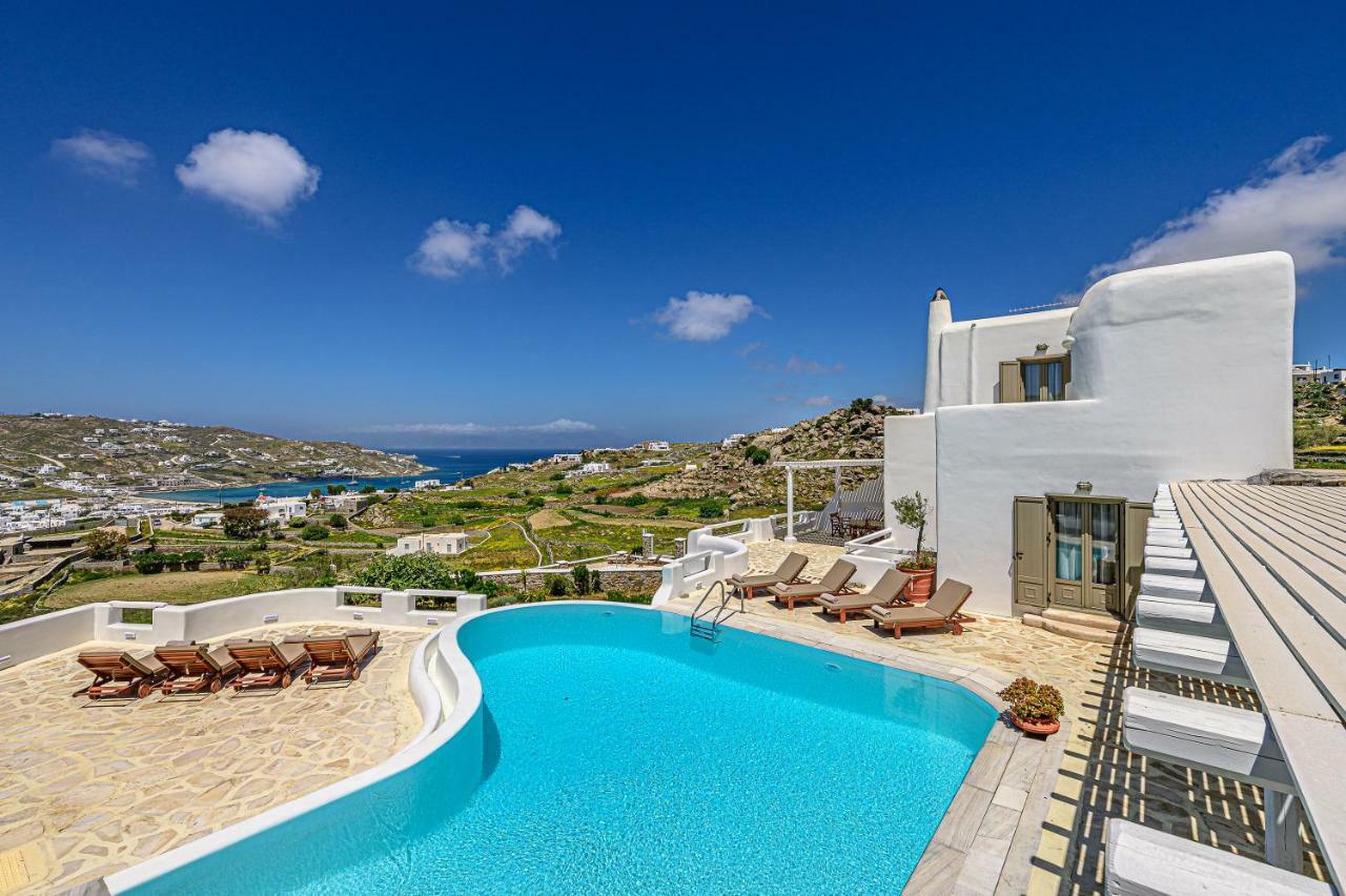 9 Muses Villas Mykonos Ornos  Eksteriør billede