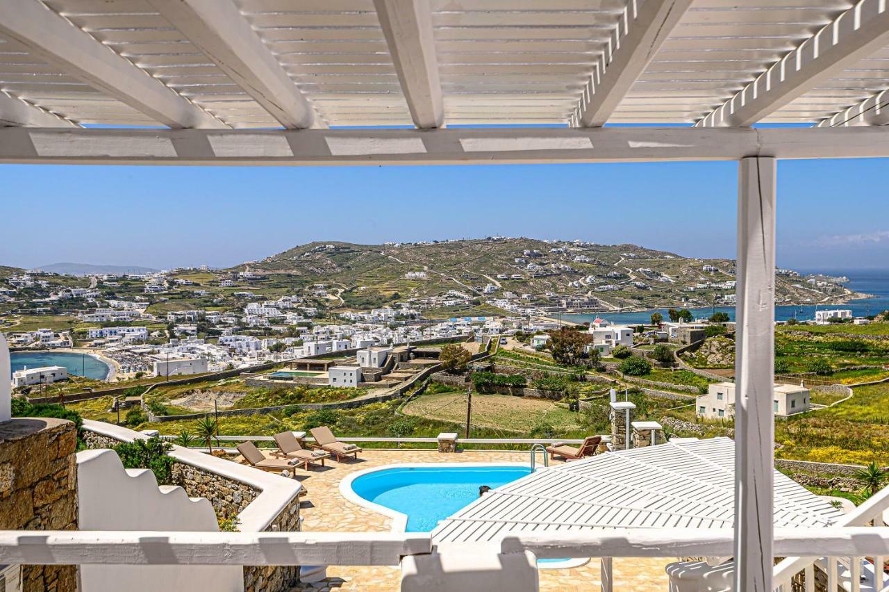 9 Muses Villas Mykonos Ornos  Eksteriør billede
