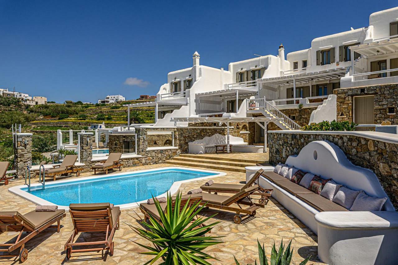 9 Muses Villas Mykonos Ornos  Eksteriør billede