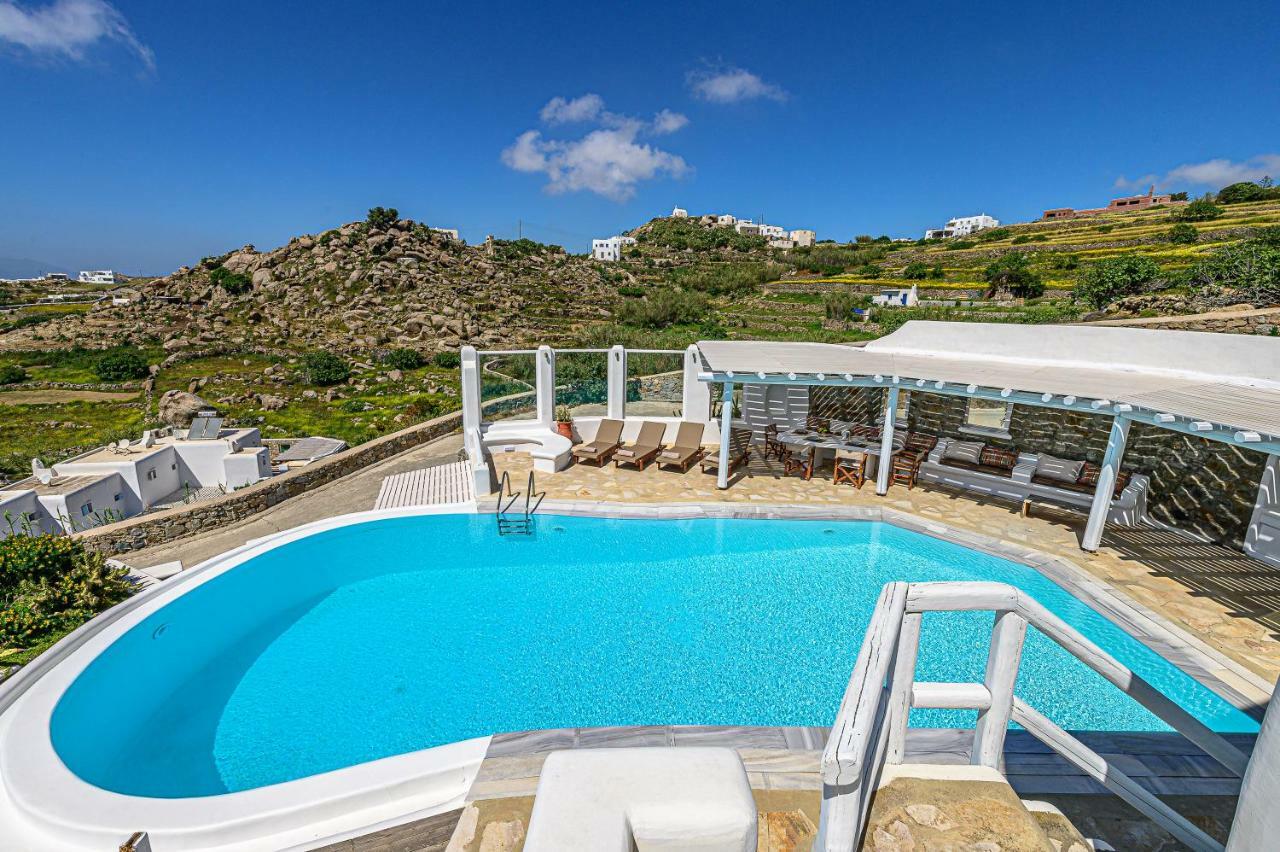 9 Muses Villas Mykonos Ornos  Eksteriør billede