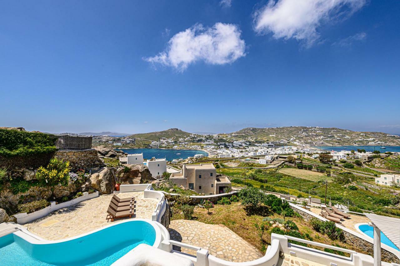 9 Muses Villas Mykonos Ornos  Eksteriør billede