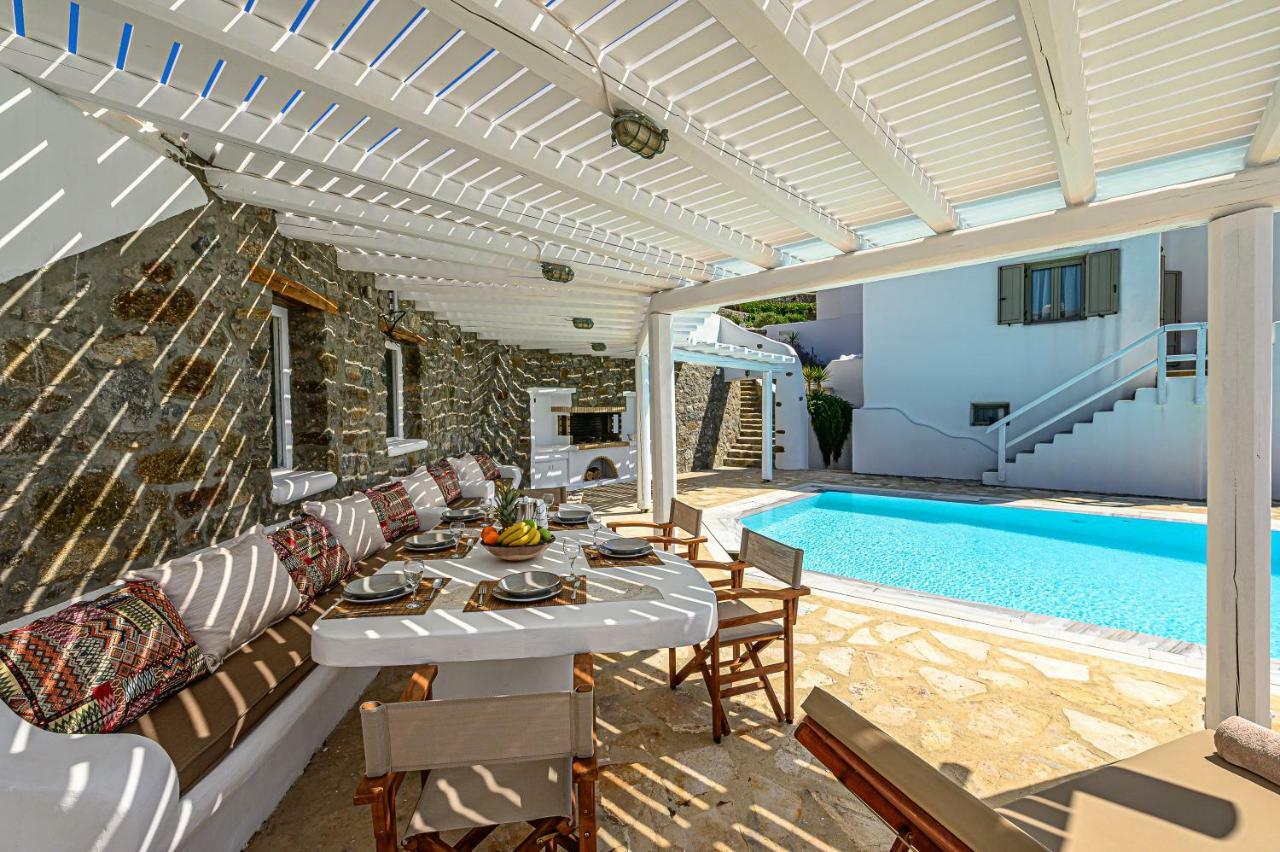 9 Muses Villas Mykonos Ornos  Eksteriør billede