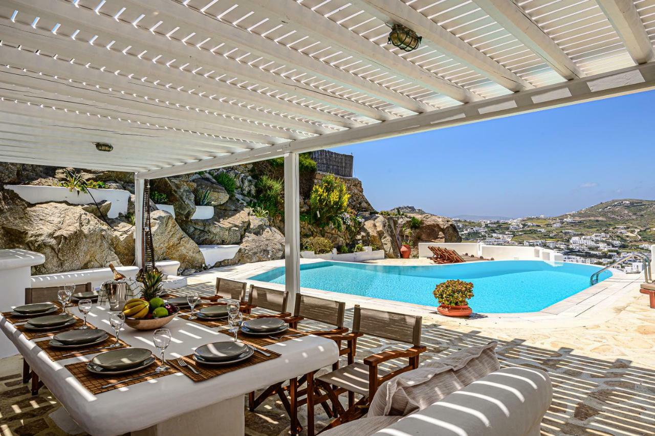 9 Muses Villas Mykonos Ornos  Eksteriør billede