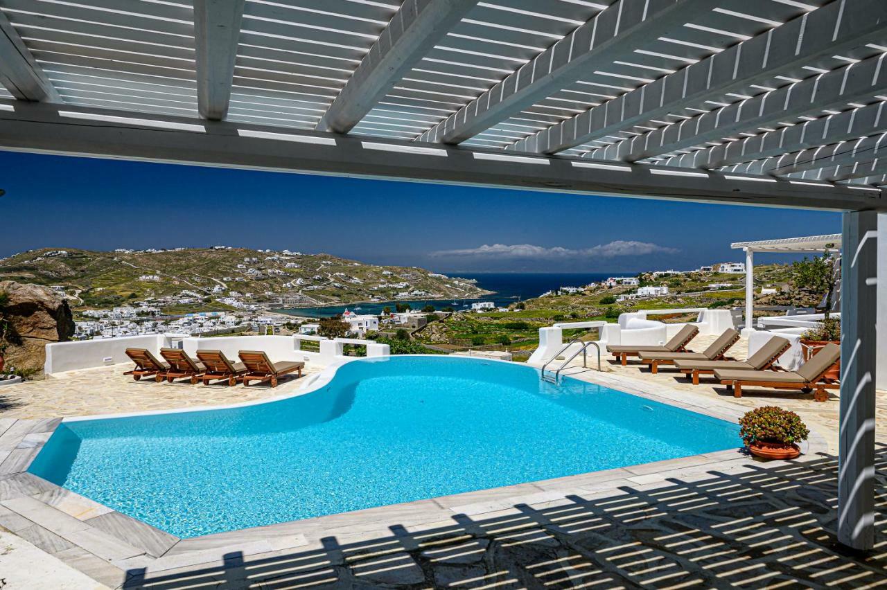 9 Muses Villas Mykonos Ornos  Eksteriør billede